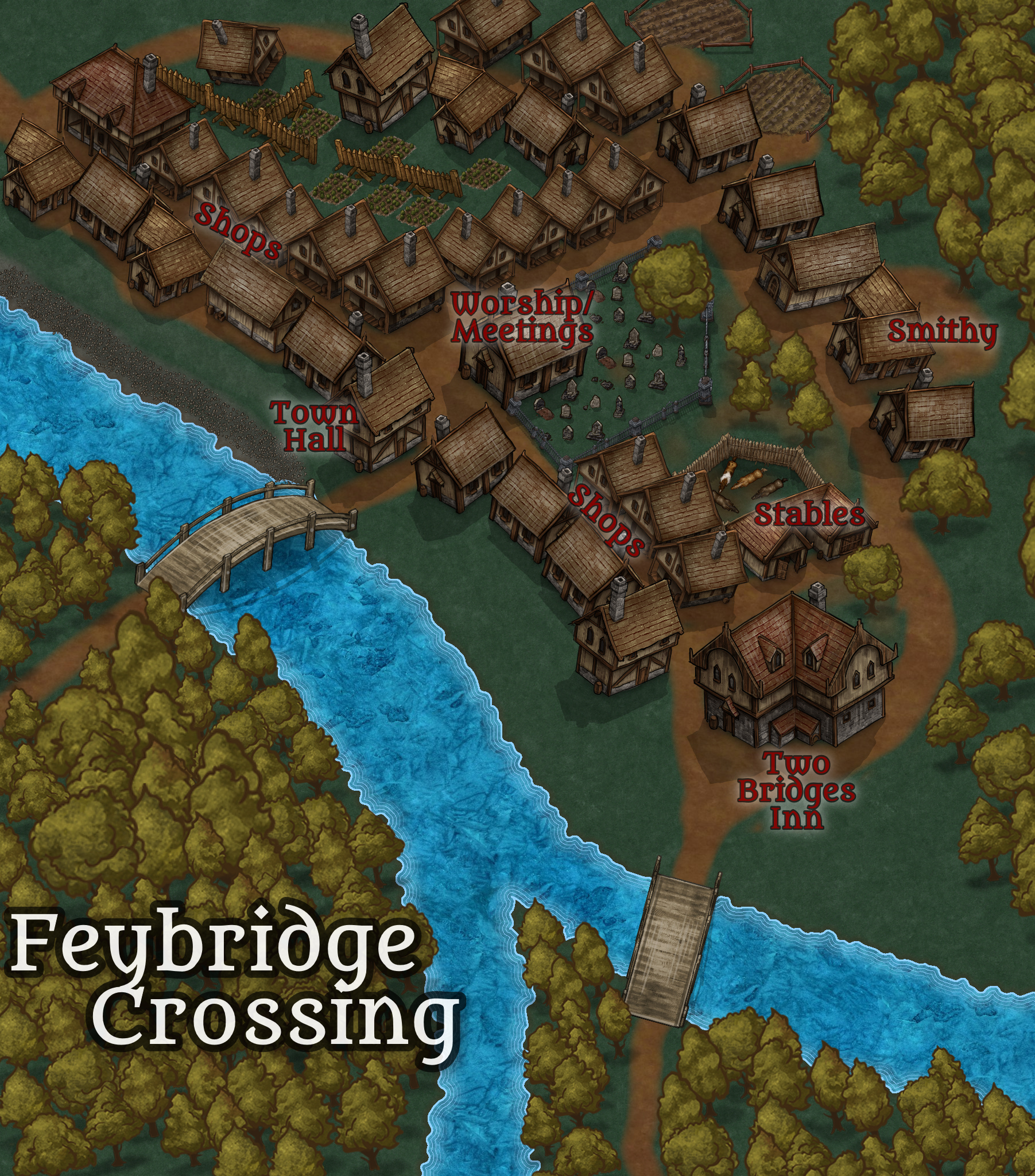 The Village of Feybridge Crossing cover