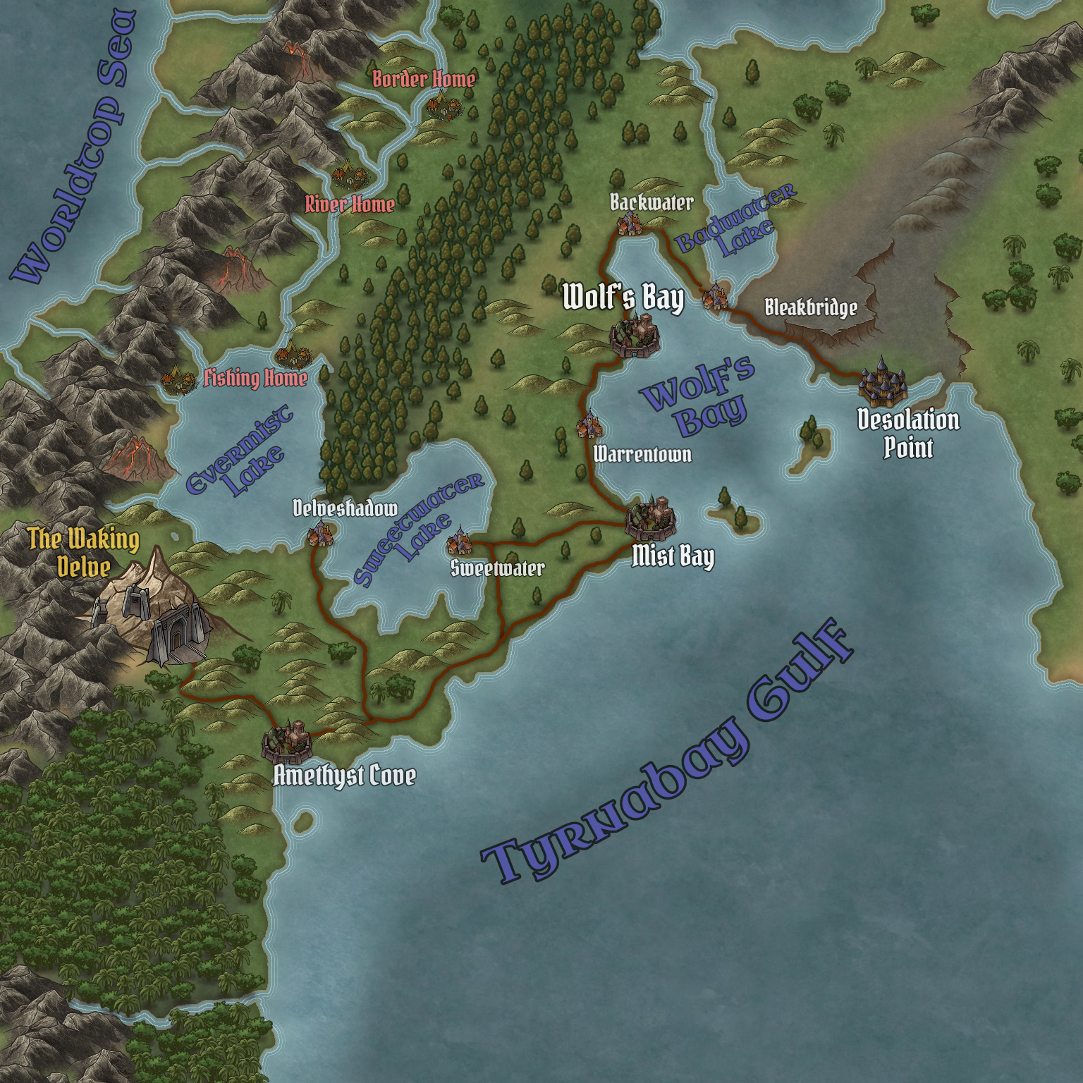 The Tyrnabay Region cover